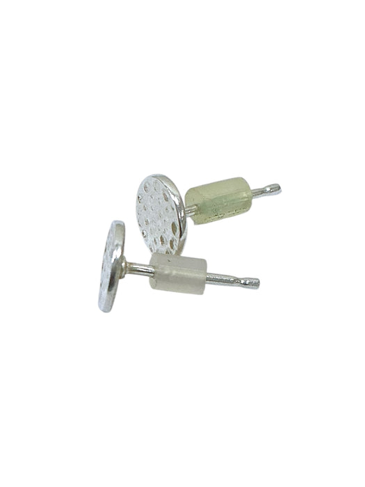 Aretes de plata