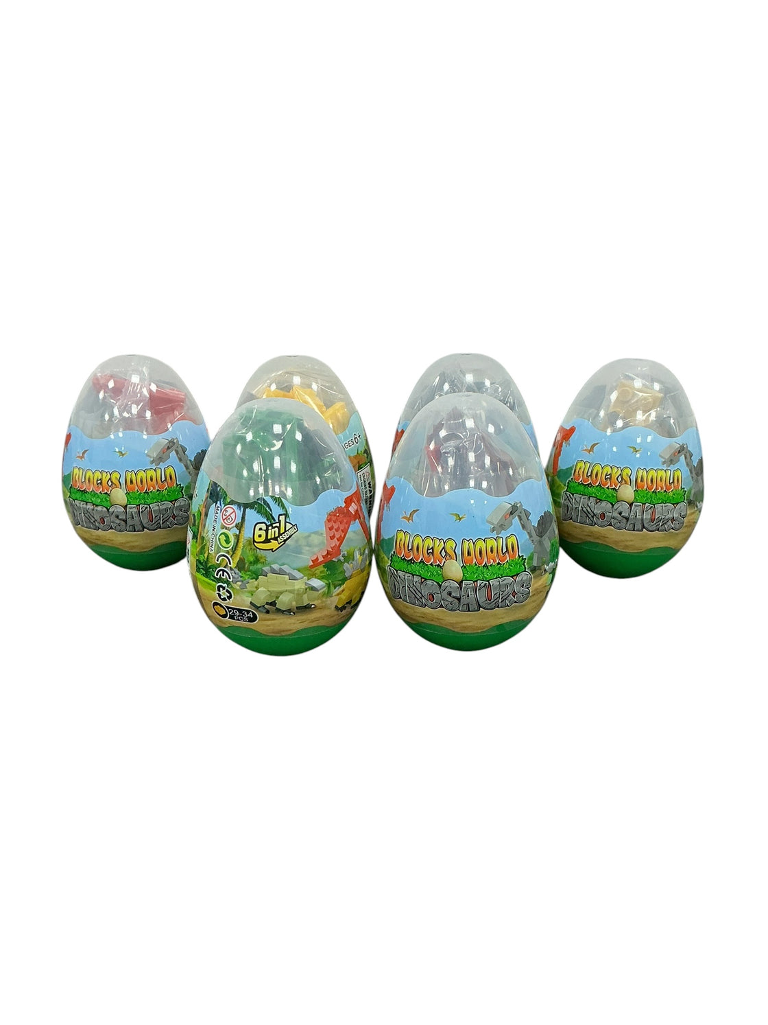 Set de huevos sorpresas (BLOCKS WORLD)