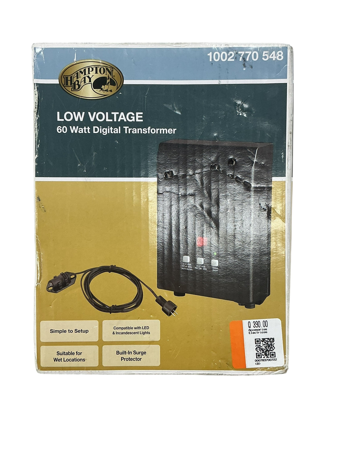 Transformador digital de bajo voltaje (HAMPTON BAY)