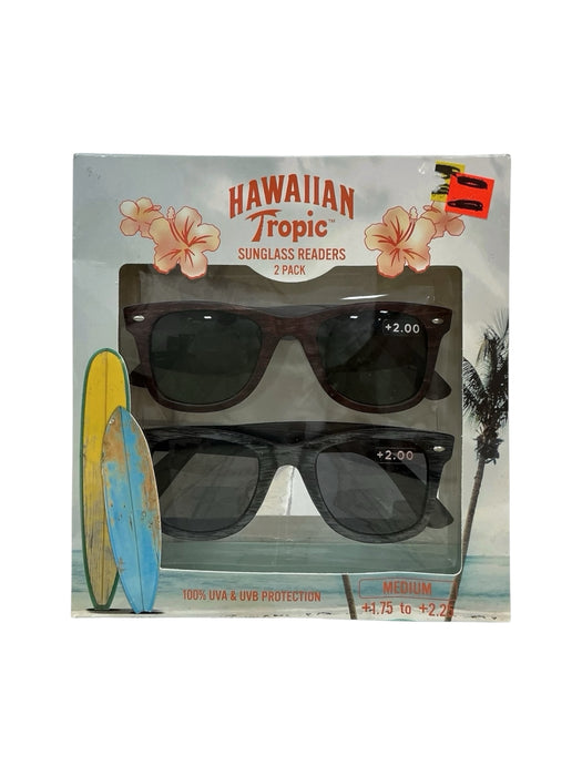 Set de lentes de sol para lectura +2.00 (HAWAIIAN TROPIC)