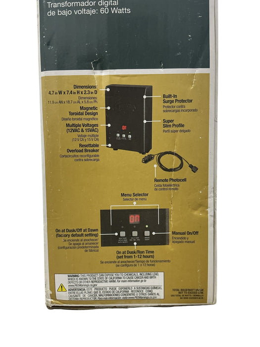 Transformador digital de bajo voltaje (HAMPTON BAY)