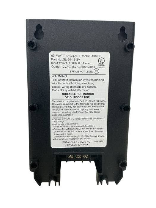 Transformador digital de bajo voltaje (HAMPTON BAY)