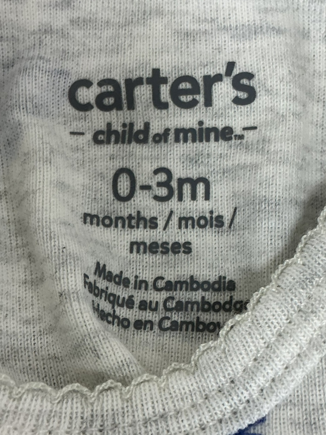 Traje de Bebé 0-3M (CARTER'S)