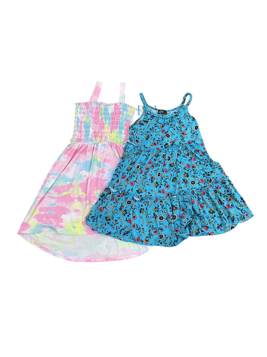 Duo de vestidos para niñ@ S (PINK & VIOLET)