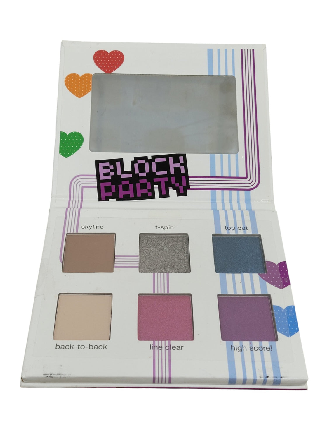 Paleta de sombras (TETRIS)