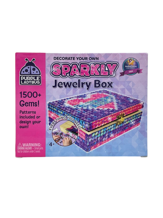 Joyero para decorar (PURPLE LADYBUG)