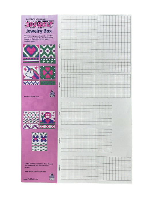 Joyero para decorar (PURPLE LADYBUG)