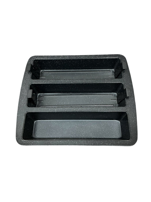 Molde triple para pan