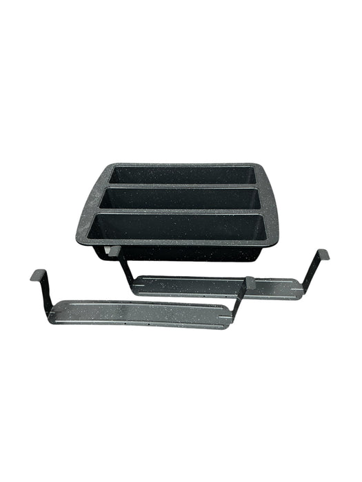 Molde triple para pan