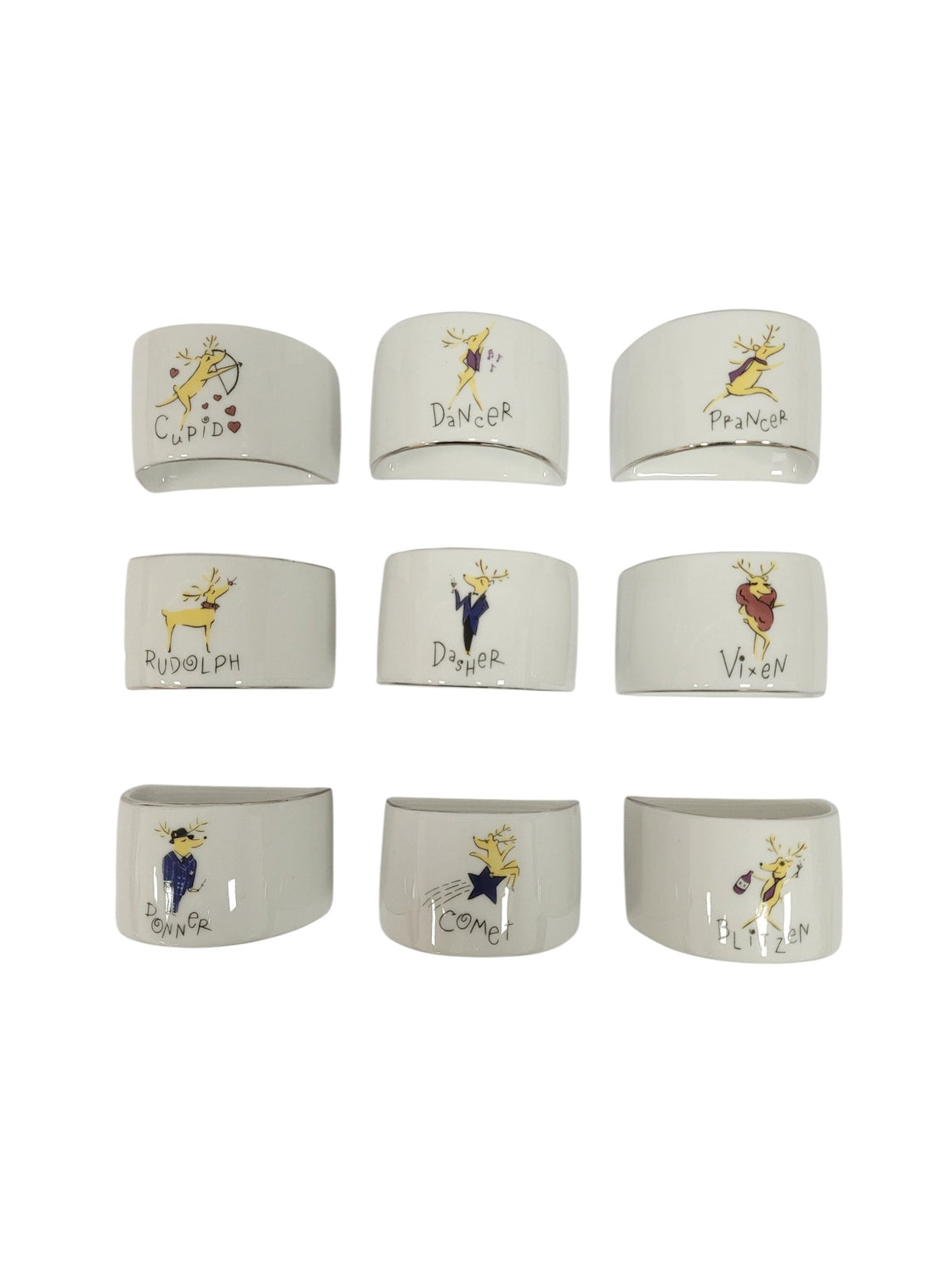 Set de aros para servilletas (POTTERY BARN)
