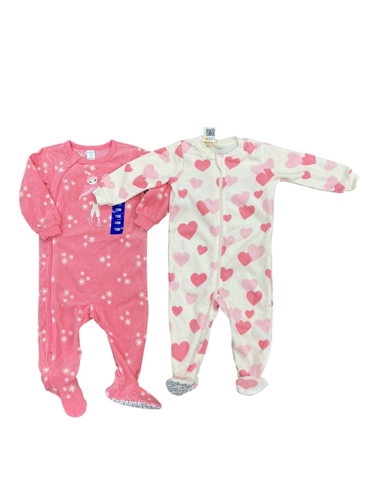 Duo de pijamas para bebé 12M (PEKKLE)