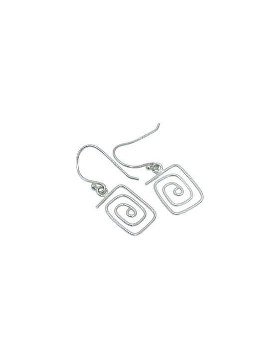 Aretes de plata