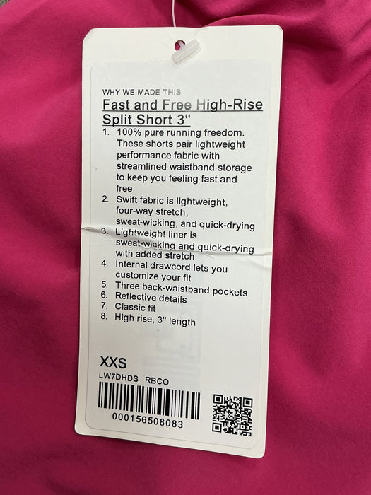 Short XXS (LULULEMON)