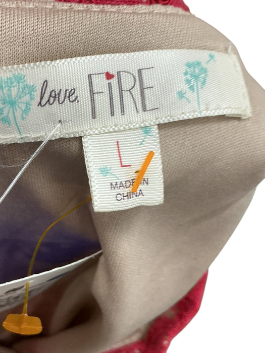 Blusa L (LOVE FIRE)