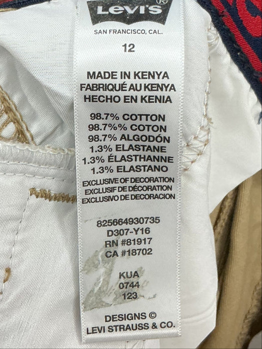 Pantaloneta para niñ@ 12 (LEVIS)