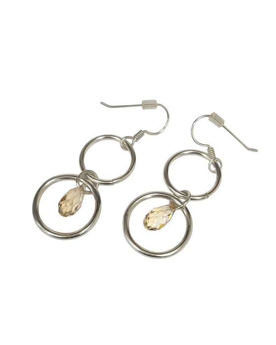 Aretes de plata (925)