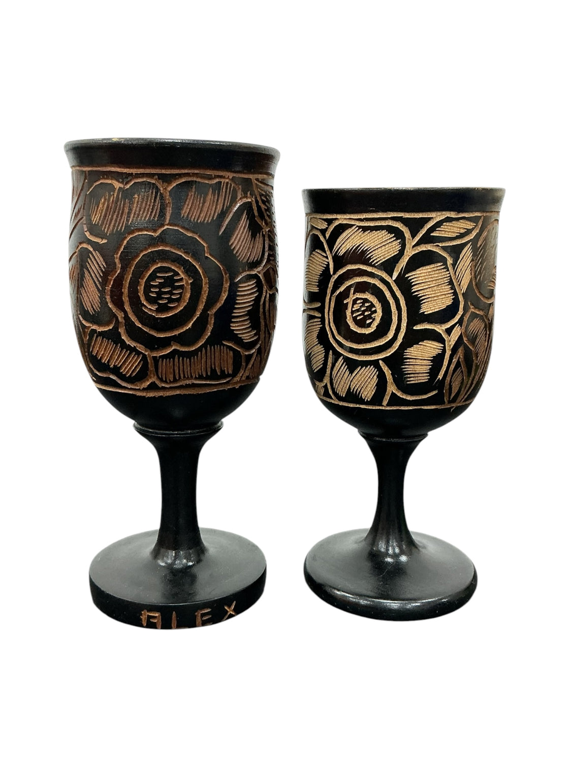 Duo de copas decorativas
