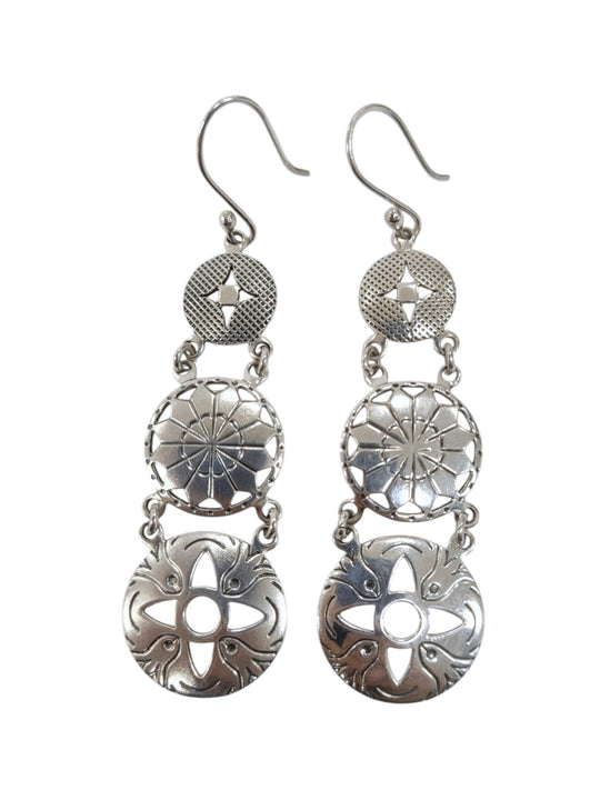 Aretes de plata (925)