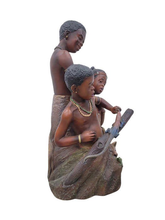 Figura decorativa de familia