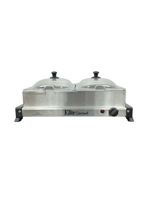 Calentador de alimentos doble (ELITE GOURMET)