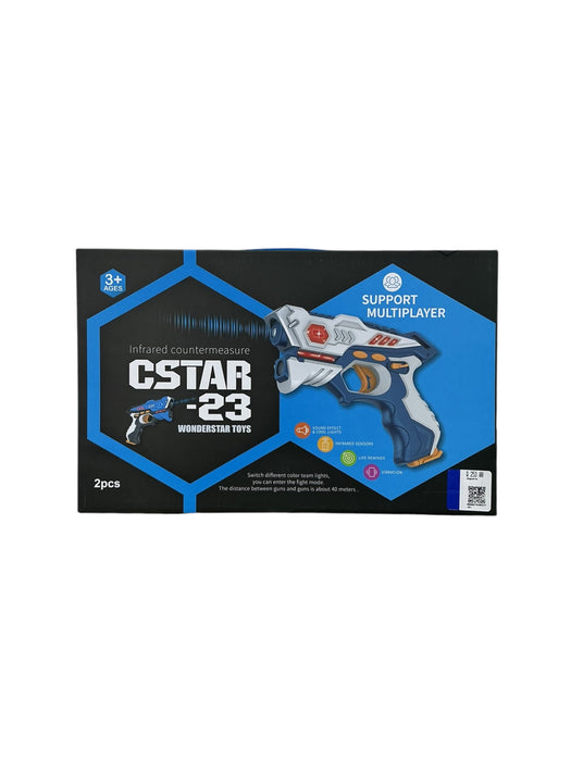 Duo de pistolas laser (WONDERSTAR TOYS)