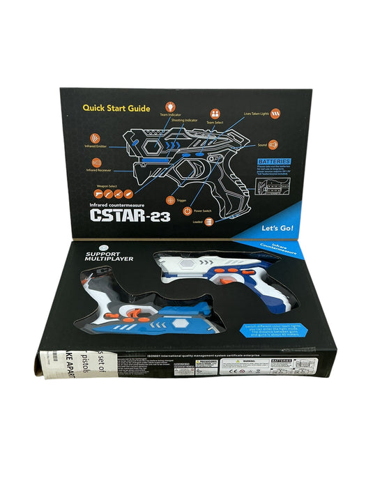 Duo de pistolas laser (WONDERSTAR TOYS)
