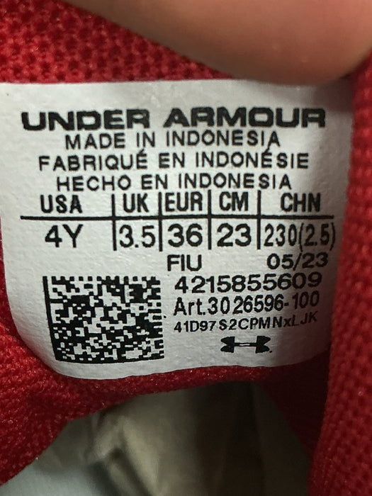 Zapatos deportivos para niño 4Y (UNDER ARMOUR)