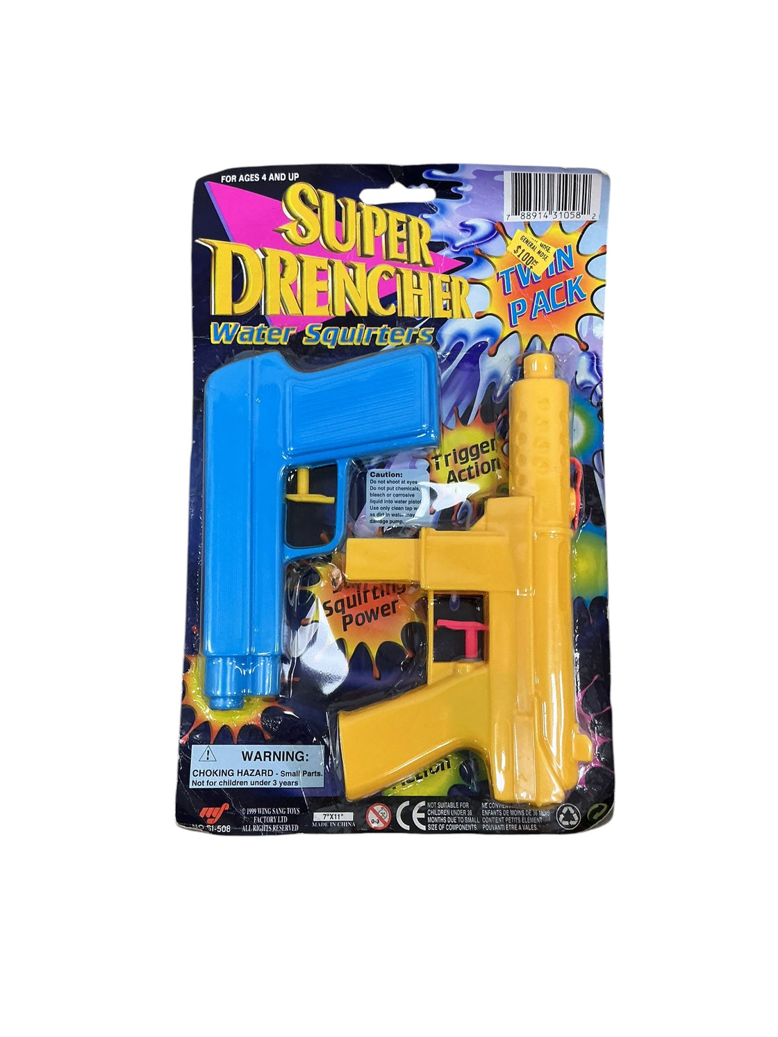 Pistolas de agua  (WING SANG TOYS)