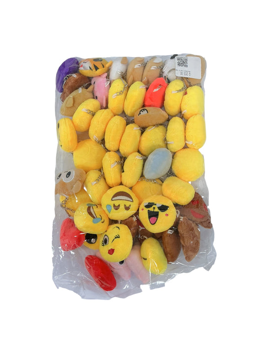 Set de llaveros de peluche