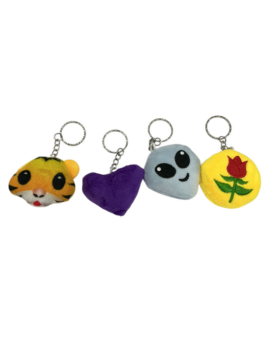 Set de llaveros de peluche