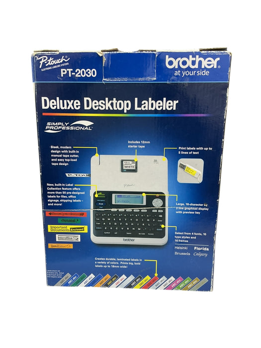 Etiquetadora de escritorio (BROTHER)