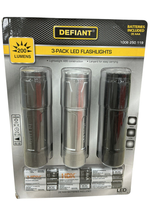 Set de linternas LED (DEFIANT)
