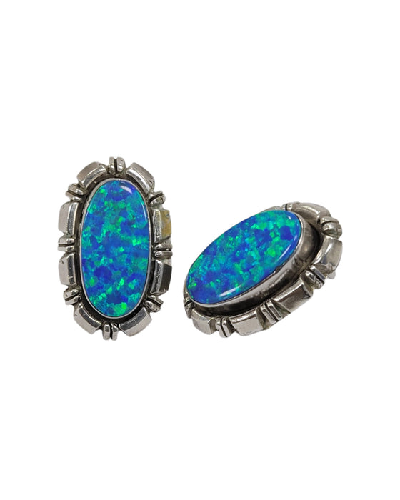 Aretes de plata