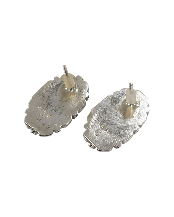 Aretes de plata
