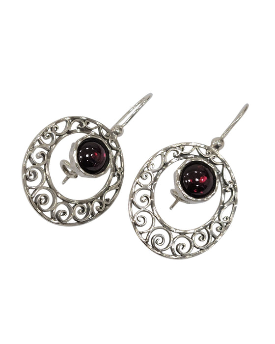 Aretes de plata (925)