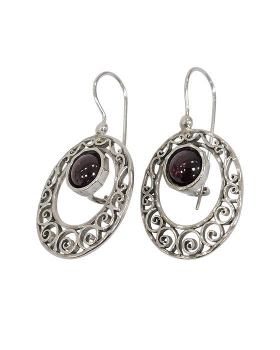 Aretes de plata (925)