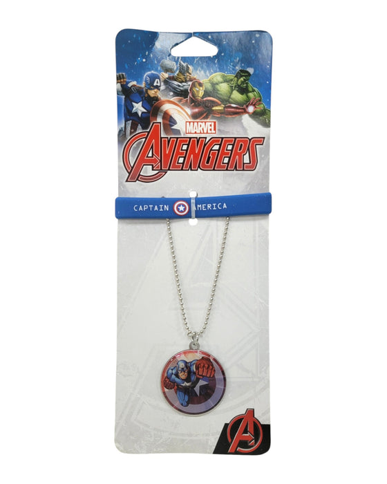 Set de regalo con collar y pulsera (MARVEL)