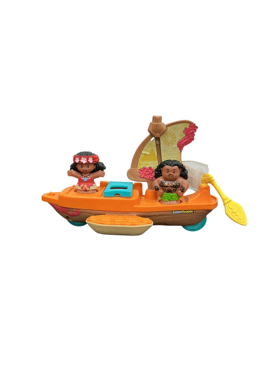 La Canoa de Moana y Maui (MATTEL)