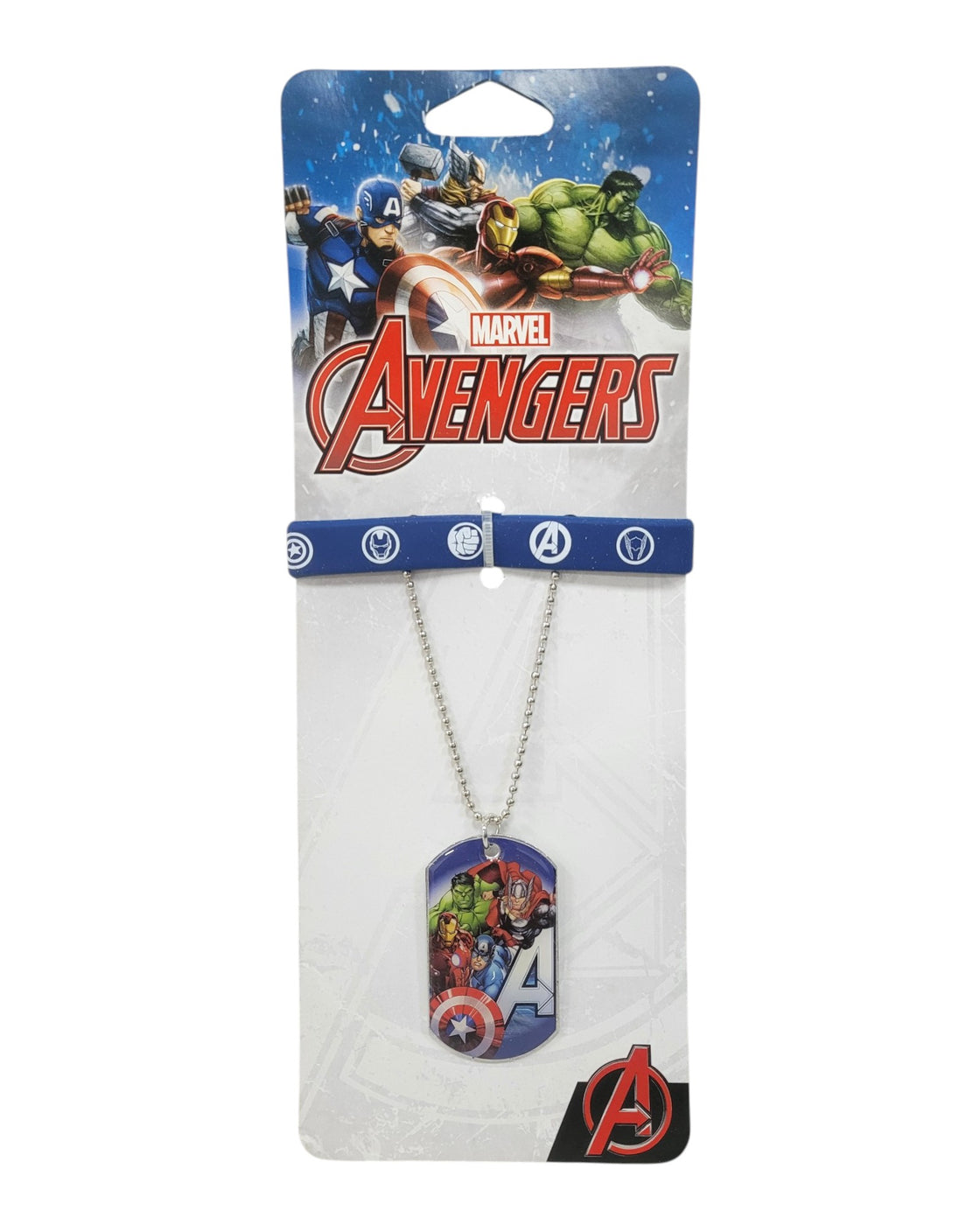 Set de regalo con collar y pulsera (MARVEL)