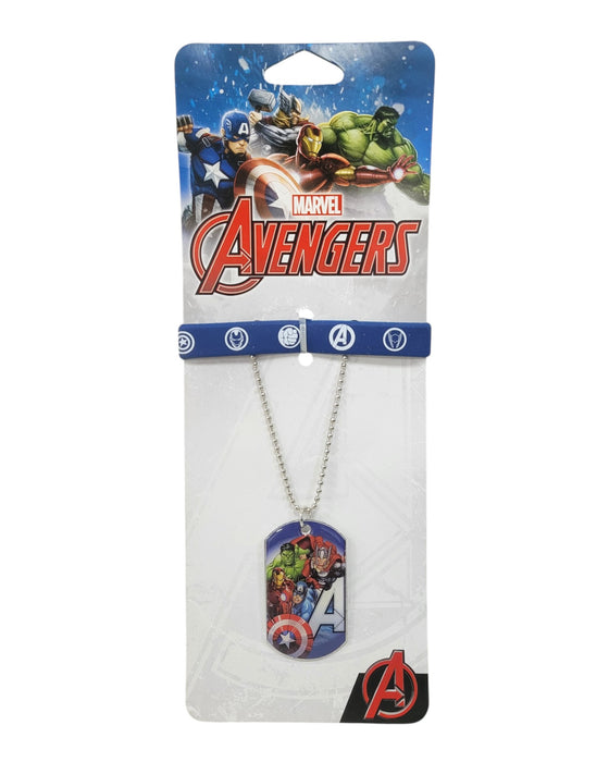 Set de regalo con collar y pulsera (MARVEL)