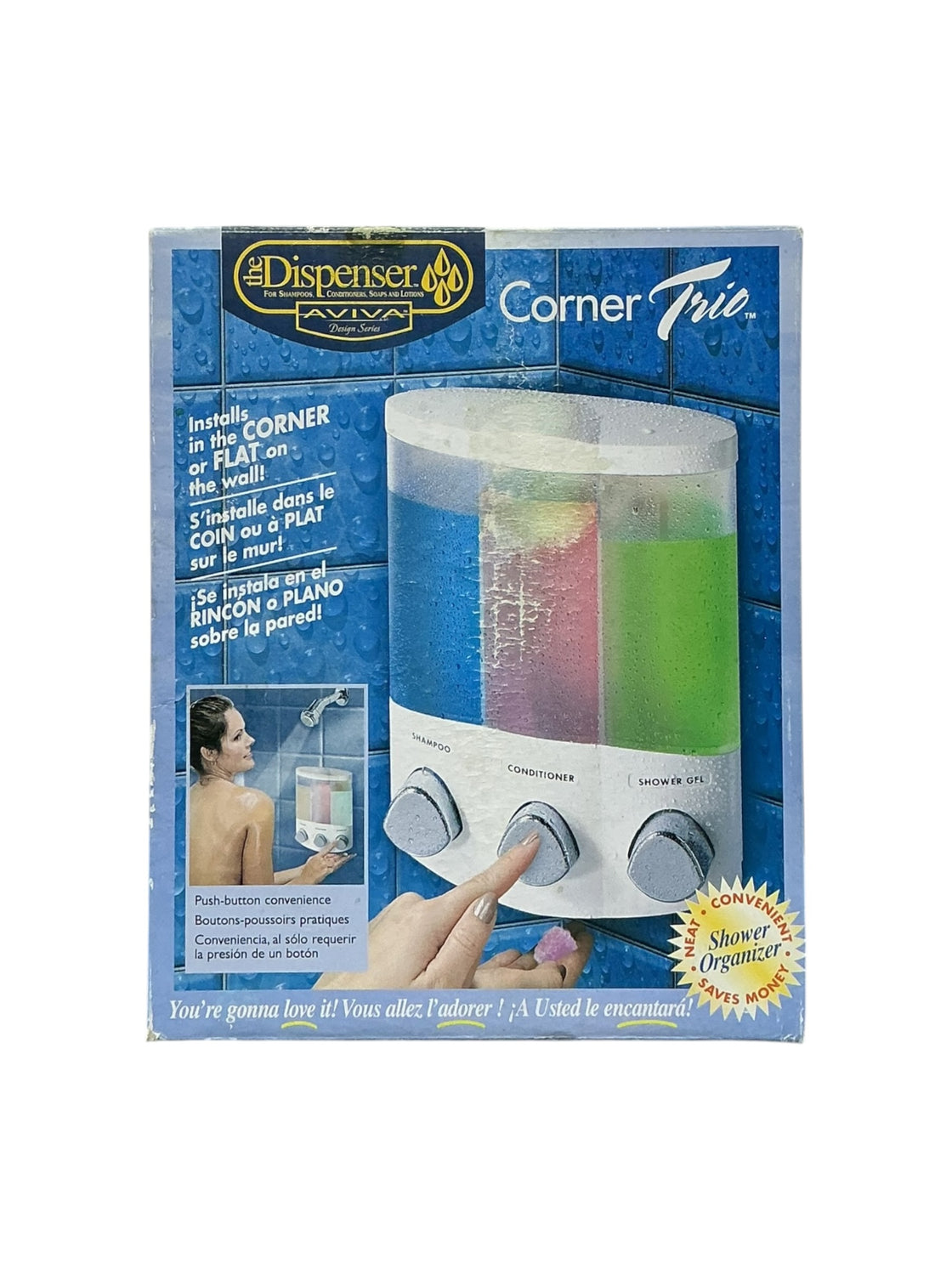 Dispensador de Shampoo (CORNER TRIO)