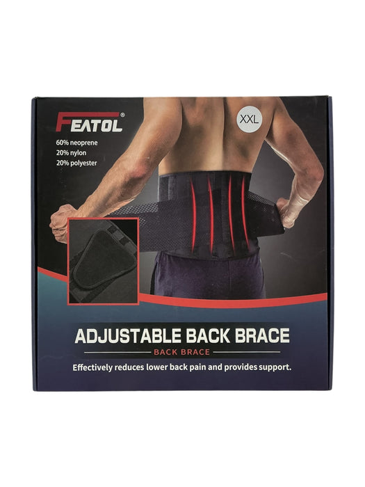 Faja Correctora y Soporte Lumbar XXL (FEATOL)