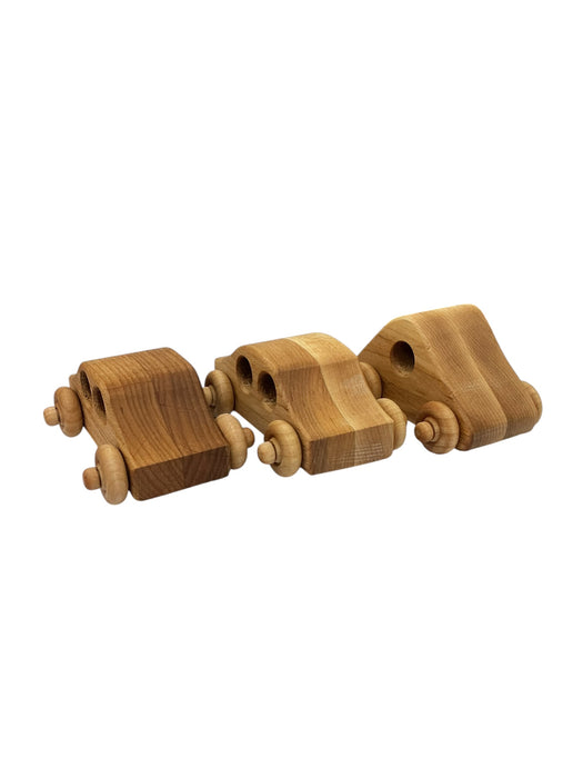 Set de Carritos de Madera