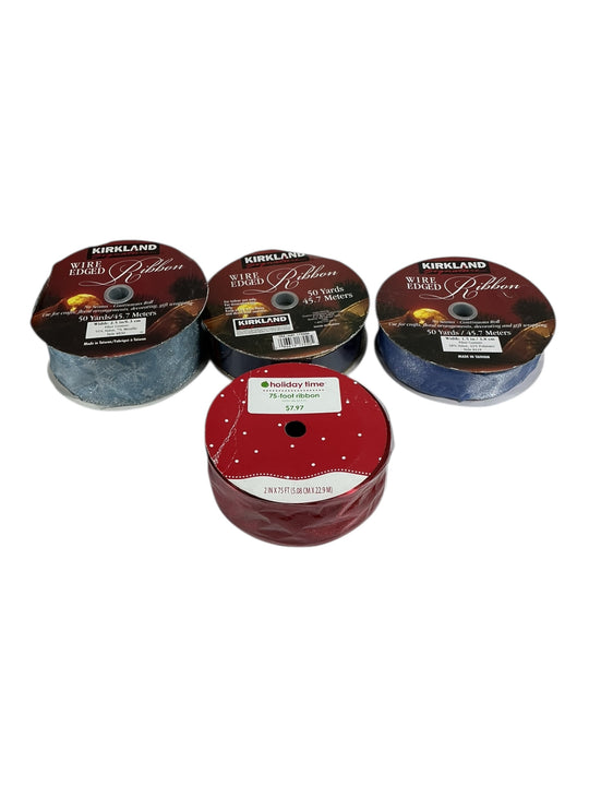 Set de listón navideño (KIRKLAND)