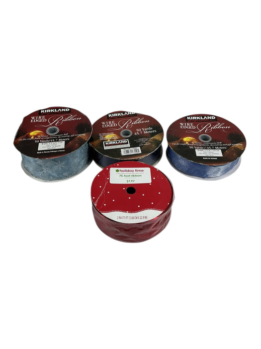 Set de listón navideño (KIRKLAND)