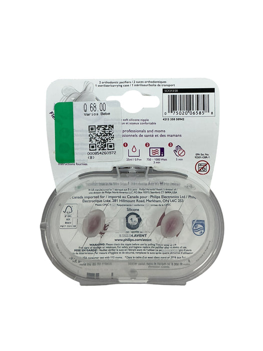 Dúo de chupetes (PHILIPS)