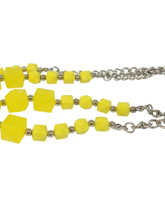 Collar y aretes de fantasía (PAPARAZZI)