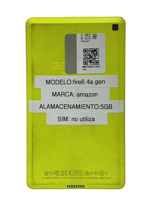 Fire 6 (AMAZON)