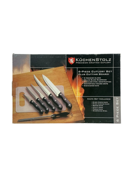 Set de cuchillos y tabla de cortar (KUCHENSTOLZ)