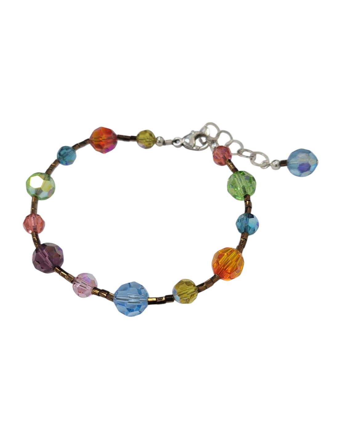 Pulsera con broche de plata (925)